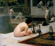 Jean Leon Gerome The Pipelighter oil painting reproduction
